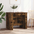 vidaXL Étkezőasztal 240 x 85 x 75 cm Szerelt Fa Füstös Tölgy