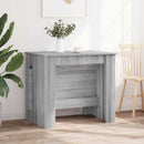 vidaXL Étkezőasztal 240 x 85 x 75 cm Szerelt Fa Szürke Sonoma