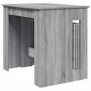 vidaXL Étkezőasztal 240 x 85 x 75 cm Szerelt Fa Szürke Sonoma