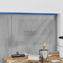vidaXL Öntapadós fólia 6 pcs Átlátszó és Kék 270 x 1600 cm