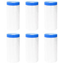 vidaXL Öntapadós fólia 6 pcs Átlátszó és Kék 270 x 1600 cm