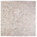vidaXL Mozaik Csempék Krémszínű 30 x 30 cm Márvány