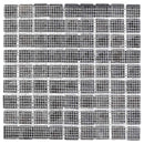 vidaXL Mozaik Csempék Szürke 30 x 30 cm Márvány