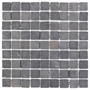 vidaXL Mozaik Csempék Szürke 30 x 30 cm Márvány