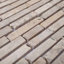 vidaXL Mozaik Csempék Krémszínű 30 x 30 cm Márvány