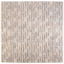 vidaXL Mozaik Csempék Krémszínű 30 x 30 cm Márvány