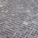 vidaXL Mozaik Csempék Szürke 30 x 30 cm Márvány