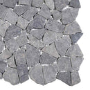 vidaXL Mozaik Csempék Világosszürke 30 x 30 cm Márvány