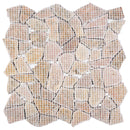vidaXL Mozaik Csempék Piros 30 x 30 cm Márvány