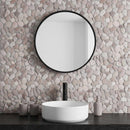 vidaXL Kavics csempe Beige és világos rózsaszín 30 x 30 cm