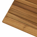 vidaXL Asztallap 60 x 60 x 3,5 cm Négyzet Tömör Teakfa Természetes