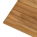 vidaXL Asztallap 100 x 50 x 3,5 cm Négyszögletes Tömör Teakfa