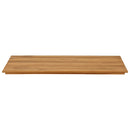 vidaXL Asztallap 100 x 50 x 3,5 cm Négyszögletes Tömör Teakfa