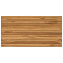 vidaXL Asztallap 100 x 50 x 3,5 cm Négyszögletes Tömör Teakfa