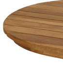 vidaXL Asztallap 80 x 40 x 3,5 cm Ovális Tömör Teakfa Természetes