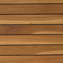 vidaXL Asztallap 80 x 40 x 3,5 cm Ovális Tömör Teakfa Természetes