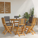 vidaXL Kültéri bistro székek 6 pcs Sötétszürke 38 x 46 x 85 cm