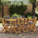 vidaXL Kültéri bistro székek 8 pcs Sötétszürke 38 x 46 x 85 cm