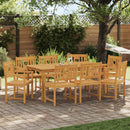 vidaXL Kerti pad 8 pcs Természetes 56 x 55,5 x 90 cm Tömör Akácfa