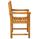 vidaXL Kerti pad 8 pcs Természetes 56 x 55,5 x 90 cm Tömör Akácfa
