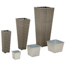 vidaXL Kültéri Készlet 3 pcs Fém