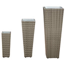 vidaXL Kültéri Készlet 3 pcs Fém
