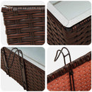 vidaXL Erkély 2 pcs 50 x 17 x 17 cm Fém