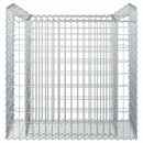vidaXL Gabion emelt ágy Ezüst