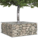 vidaXL Gabion emelt ágy Ezüst