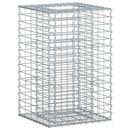 vidaXL Gabion emelt ágy Ezüst