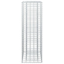 vidaXL Gabion emelt ágy Ezüst