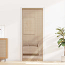 vidaXL Rovar ajtófüggöny színes 90 x 200 cm Bambusz