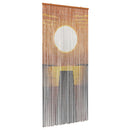 vidaXL Rovar ajtófüggöny színes 200 x 90 cm Bambusz