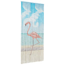 vidaXL Rovar ajtófüggöny színes 200 x 90 cm Bambusz