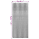 vidaXL Rovar ajtófüggöny színes 200 x 90 cm Bambusz