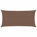 vidaXL Napernyő Vászon Barna 2 x 6 m HDPE