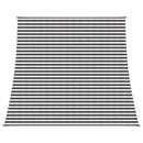 vidaXL Napernyő Vászon Antracit és Fehér 4 / 5 x 4 m HDPE