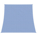 vidaXL Napernyő Vászon Kék és Fehér 4 / 5 x 4 m HDPE