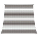 vidaXL Napernyő Vászon Világosszürke és fehér 4 / 5 x 4 m HDPE