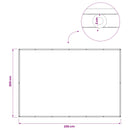 vidaXL Erkély adatvédelmi képernyő 200 x 300 cm
