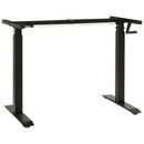 vidaXL Asztal Fekete és természetes 140 x 60 cm Tömör Tölgyfa
