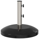 vidaXL Parasol alap 40-50 mm-es oszlophoz 26.75 kg Fekete