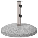 vidaXL Parasol alap 40-50 mm-es oszlophoz 26.45 kg Szürke