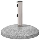 vidaXL Parasol alap 40-50 mm-es oszlophoz 26.45 kg Szürke