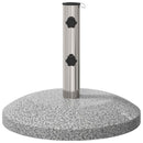 vidaXL Parasol alap 40-50 mm-es oszlophoz 26.45 kg Szürke