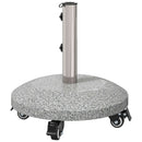 vidaXL Granite ernyőtartó kerekekkel 4-5 cm átmérőjű oszlophoz 27.2 kg