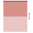 vidaXL Kültéri Roló 90% UV Blokkolás Terrakotta 180 x 230 cm HDPE