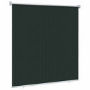 vidaXL Kültéri Roló 90% UV Blokkolás Sötétzöld 140 x 140 cm HDPE