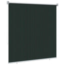 vidaXL Kültéri Roló 90% UV Blokkolás Sötétzöld 140 x 140 cm HDPE