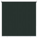 vidaXL Kültéri Roló 90% UV Blokkolás Sötétzöld 140 x 140 cm HDPE
